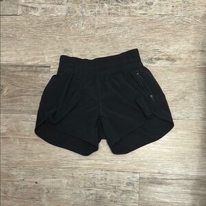 Lululemon Athletica Black Athletic Shorts Lightweight Breathable